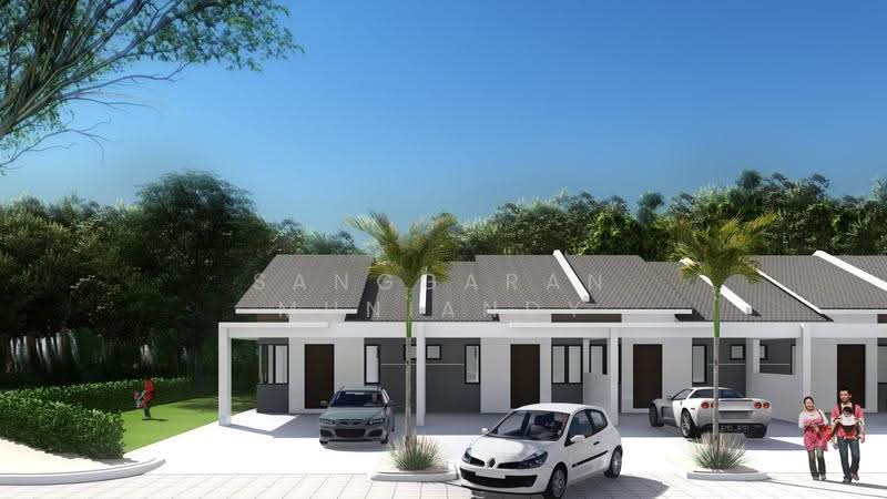 1-storey Terraced House for Sale in Rumah Teres Setingkat di Kuala Kurau Perak (Kuala Kurau) - Sanggaran Muniandy - Exterior - PropertyGuru.com.my