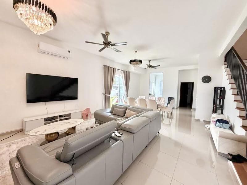2-storey Terraced House for Sale in Eco Forest (Semenyih) - Alif Saad - Living Room - PropertyGuru.com.my