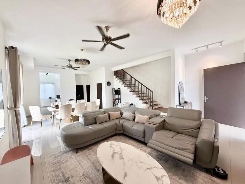 2-storey Terraced House for Sale in Eco Forest (Semenyih) - Alif Saad - Living Room - PropertyGuru.com.my