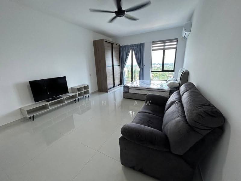 Service Residence for Sale at Country Garden Central Park - Finn Aw - Living Room - PropertyGuru.com.my