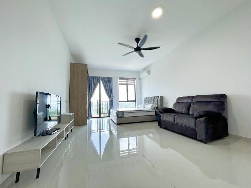 Service Residence for Sale at Country Garden Central Park - Finn Aw - Living Room - PropertyGuru.com.my