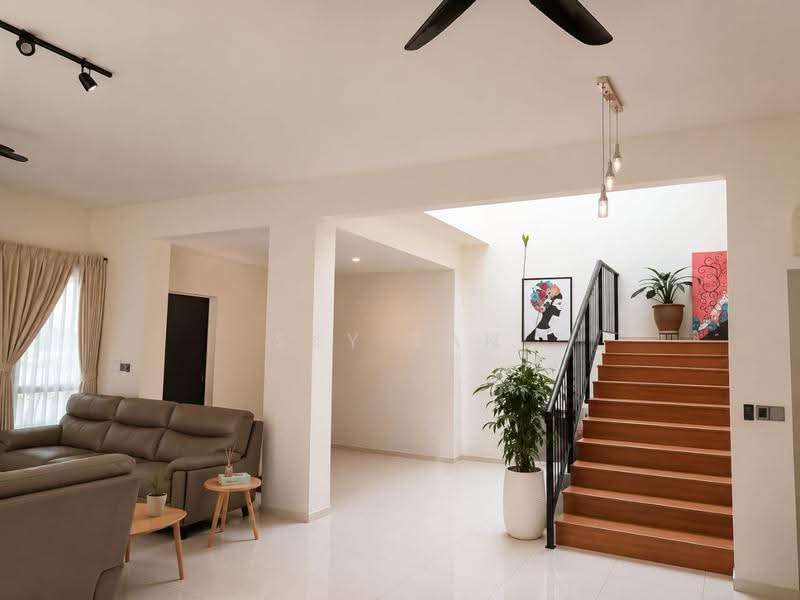 2-storey Terraced House for Rent in East Ledang (Iskandar Puteri (Nusajaya)) - Sky Tan - Living Room - PropertyGuru.com.my