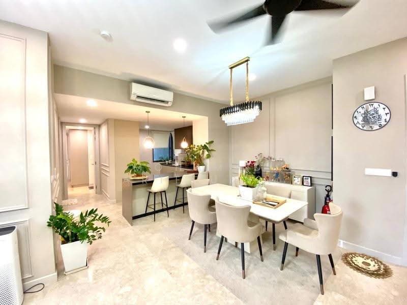 Service Residence for Rent at Datum Jelatek Residence - Mohamad Ariffudin - Dining Room - PropertyGuru.com.my