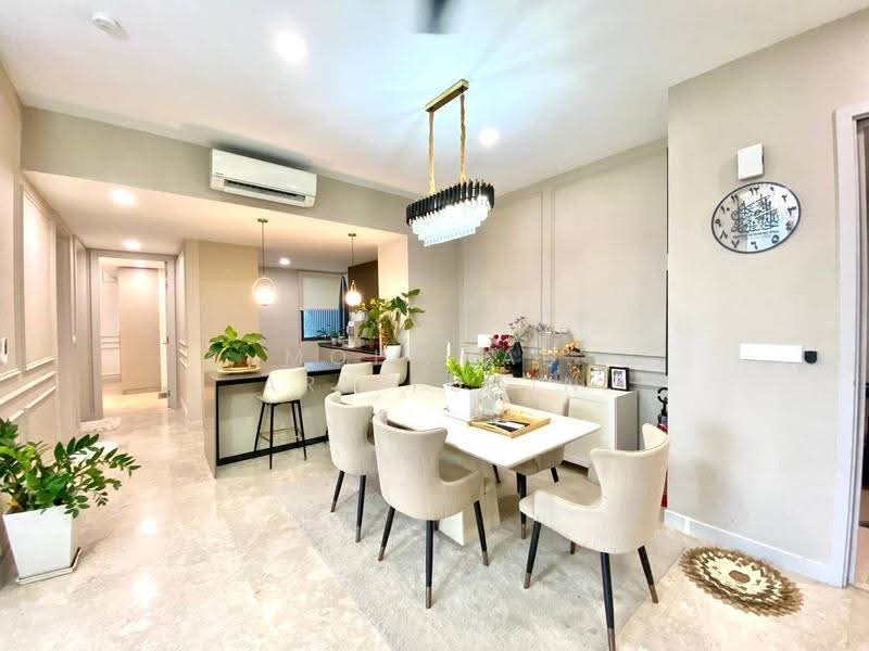 Service Residence for Rent at Datum Jelatek Residence - Mohamad Ariffudin - Dining Room - PropertyGuru.com.my