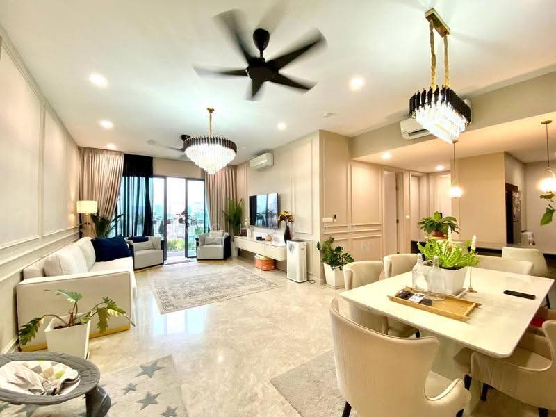 Service Residence for Rent at Datum Jelatek Residence - Mohamad Ariffudin - Living Room - PropertyGuru.com.my