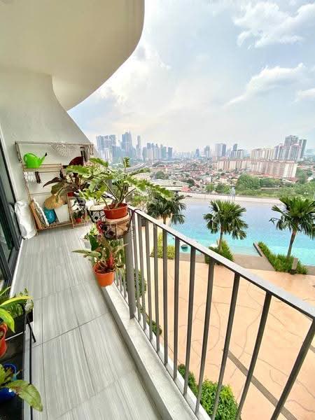 Service Residence for Rent at Datum Jelatek Residence - Mohamad Ariffudin - Balcony - PropertyGuru.com.my