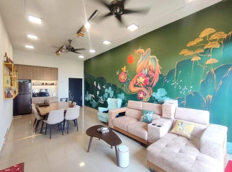 Kediaman Servis untuk Dijual di Centra Residences - Winson Su - Living Room - PropertyGuru.com.my