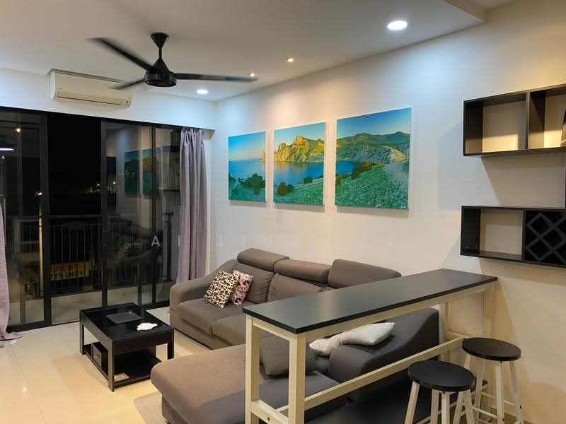 Kondominium untuk Disewa di Ken Rimba Condominium 1 - Ai Ling Yee - Living Room - PropertyGuru.com.my