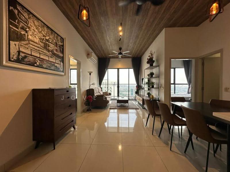 Service Residence for Sale at Setia City Residences - Jovee Chow - Living Room - PropertyGuru.com.my