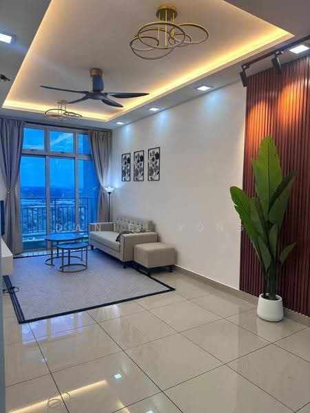 Service Residence for Sale at SKS Habitat - Daniel Yong - Living Room - PropertyGuru.com.my