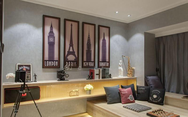 Service Residence for Rent at Maxim Residences - JC Lee - Living Room - PropertyGuru.com.my