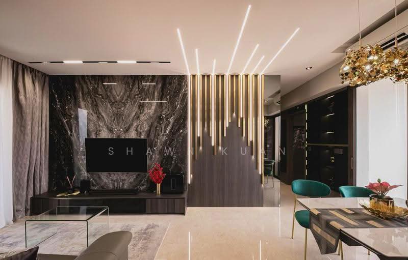 Condominium for Sale at Majestic @ Kiara Reserve - Shawn Kuan - Living Room - PropertyGuru.com.my