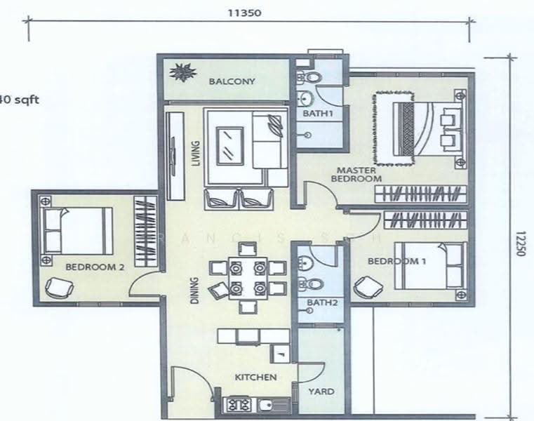 Kediaman Servis untuk Dijual di Axis Crown - Francis Soh - PropertyGuru.com.my