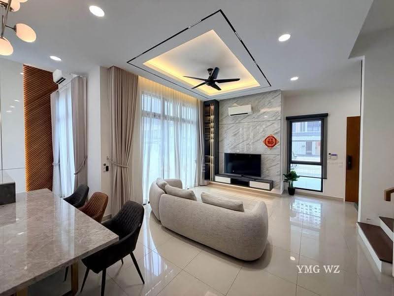 Rumah Berkembar untuk Disewa di Eco Ardence (Setia Alam) - Loke . - Living Room - PropertyGuru.com.my