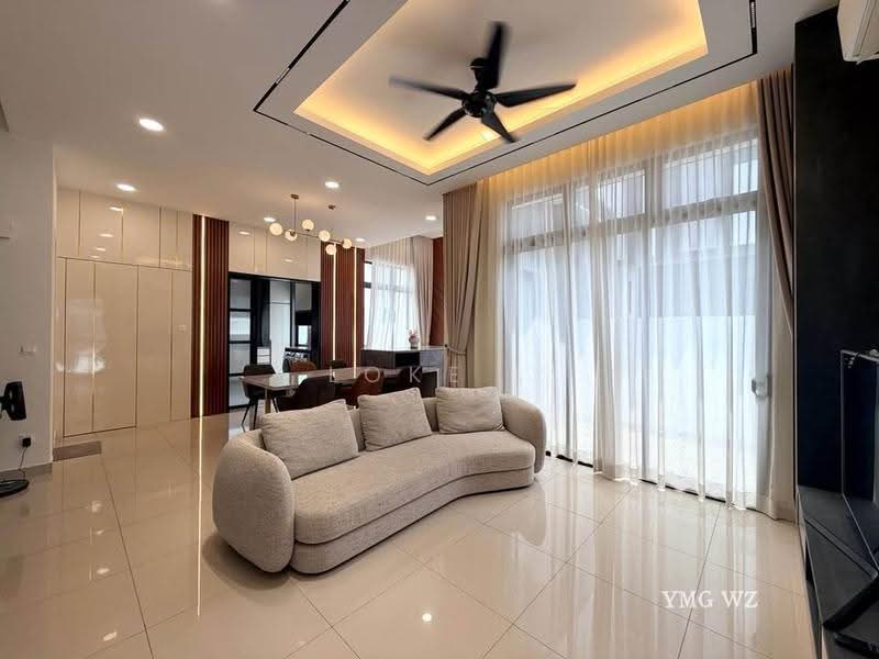 Rumah Berkembar untuk Disewa di Eco Ardence (Setia Alam) - Loke . - Living Room - PropertyGuru.com.my