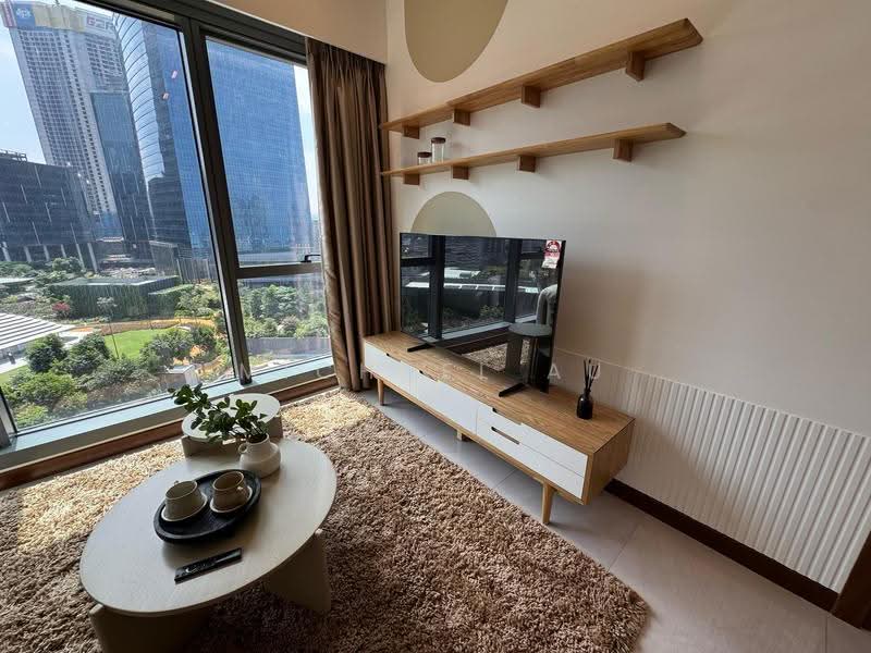 Kediaman Servis untuk Disewa di Core Residence @ TRX - Michael Au - Living Room - PropertyGuru.com.my