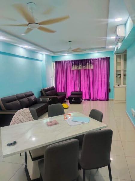 Kondominium untuk Disewa di Villa Wangsamas - Sam Jamal - Living Room - PropertyGuru.com.my