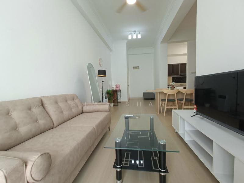 Service Residence for Rent at Rhythm Avenue - Shan Shan - Living Room - PropertyGuru.com.my