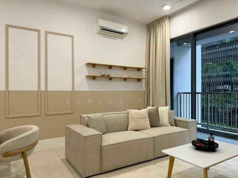 Condominium for Rent at One Cochrane Residence - Eunice Tay - Living Room - PropertyGuru.com.my