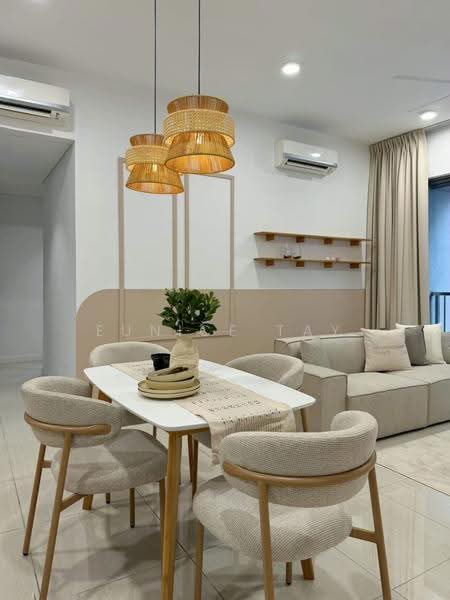 Condominium for Rent at One Cochrane Residence - Eunice Tay - Living Room - PropertyGuru.com.my