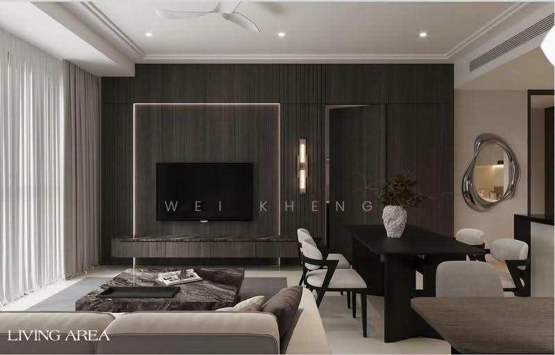 Kediaman Servis untuk Disewa di Regent Suites @ Pavilion Damansara Heights - Wei Kheng - Living Room - PropertyGuru.com.my