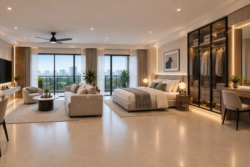 Kediaman Servis untuk Dijual di Residensi 38 Bangsar - Roy Lim - Bedroom - PropertyGuru.com.my