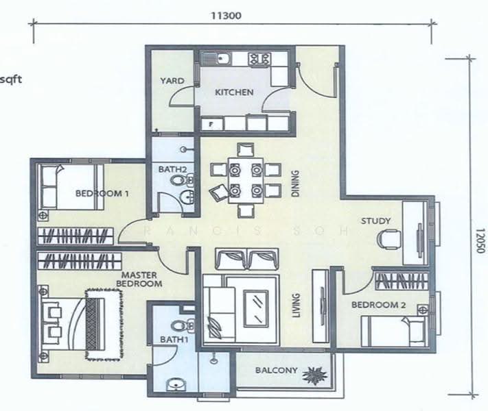 Service Residence for Sale at Axis Crown - Francis Soh - PropertyGuru.com.my