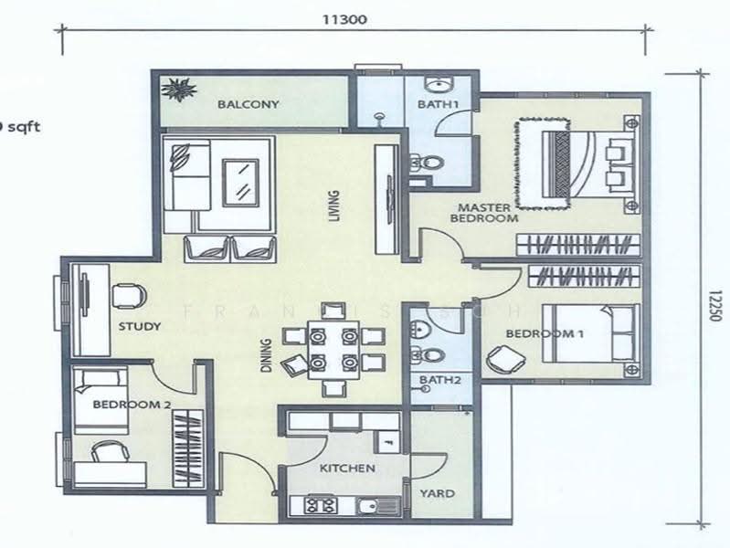 Service Residence for Sale at Axis Crown - Francis Soh - PropertyGuru.com.my