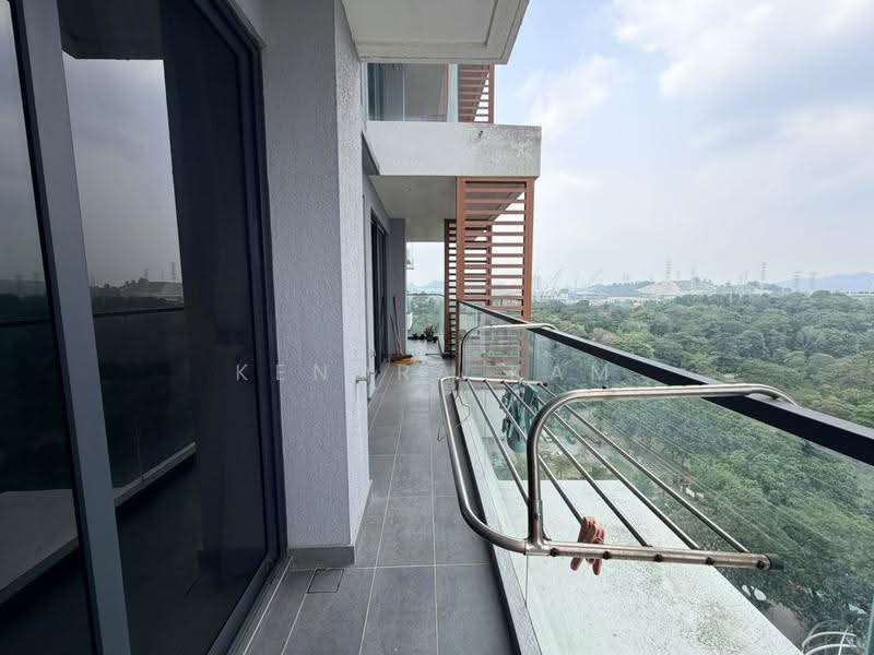 Service Residence for Rent at Skyluxe On The Park Bukit Jalil - Kendra Kam - Balcony - PropertyGuru.com.my