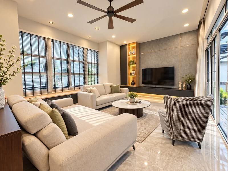 Bungalow House for Sale in Eco Spring (Johor Bahru) - U Hon Kun - Living Room - PropertyGuru.com.my