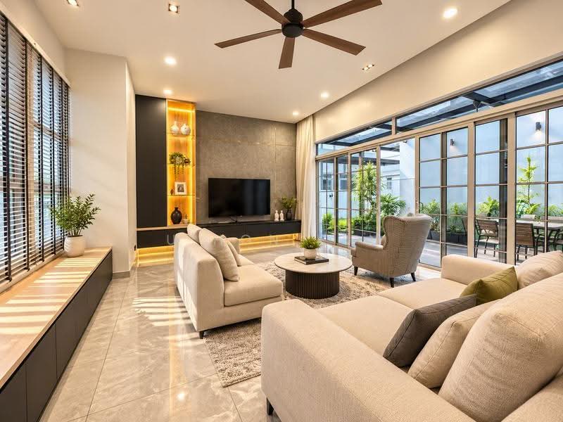 Bungalow House for Sale in Eco Spring (Johor Bahru) - U Hon Kun - Living Room - PropertyGuru.com.my