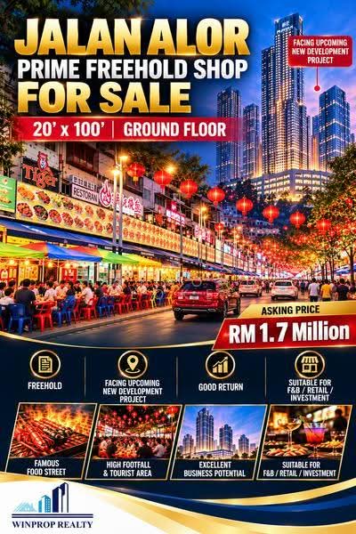 Shop for Sale in KL City Centre (Kuala Lumpur) - Raymond Loke - PropertyGuru.com.my