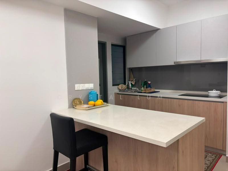 Service Residence for Rent at M Arisa - Crystal Lum - Kitchen - PropertyGuru.com.my