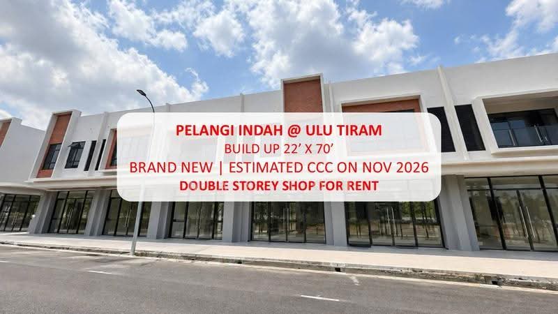Shop / Office for Rent in Taman Pelangi Indah (Ulu Tiram) - Max Loh - Exterior - PropertyGuru.com.my