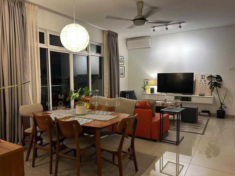Condominium for Rent at Dwiputra Residences - Mokhtar Bin Mohamad Akhir - Living Room - PropertyGuru.com.my