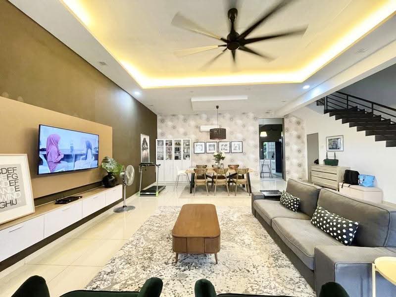 2-storey Terraced House for Sale in Bandar Teknologi Kajang (Kajang) - Alif Saad - Living Room - PropertyGuru.com.my