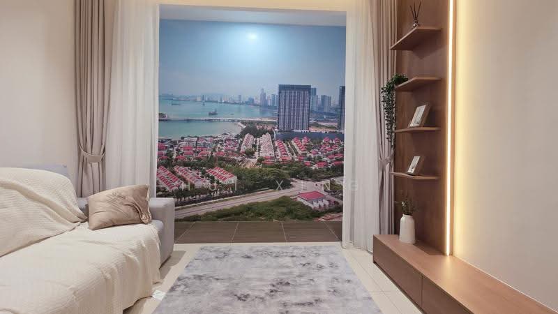 Kondominium untuk Dijual di Eight & Eight Condominium - Hui Xing - Living Room - PropertyGuru.com.my