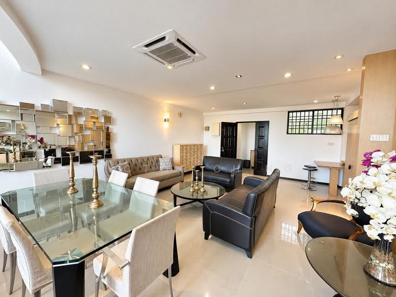 Kondominium untuk Disewa di Scotland Villa - Victor Ch'ng - Living Room - PropertyGuru.com.my