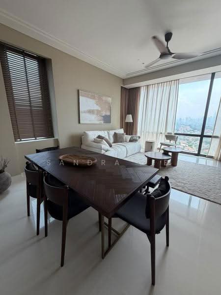 Service Residence for Rent at Pavilion Damansara Heights - Sandra Lee - Living Room - PropertyGuru.com.my