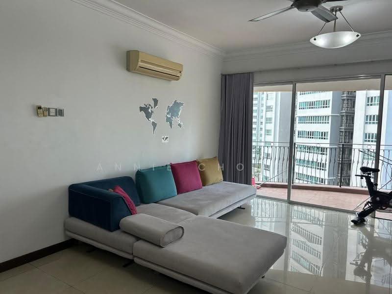 Kondominium untuk Dijual di La Grande Kiara - Annie Chong - Living Room - PropertyGuru.com.my