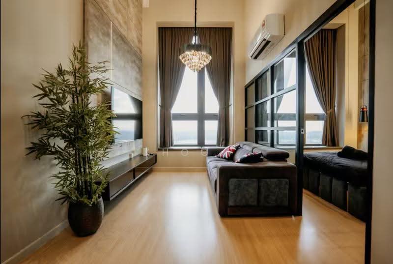 Kediaman Servis untuk Dijual di Sunway Grid Residence - Khoo . - Living Room - PropertyGuru.com.my