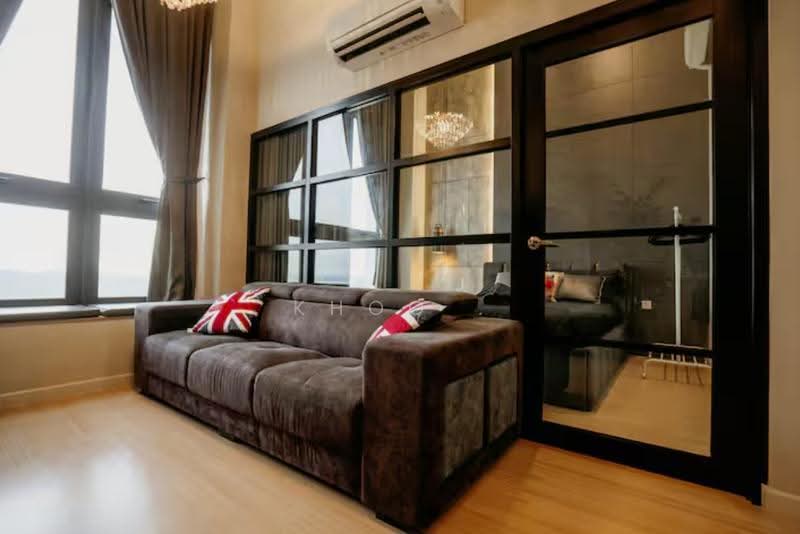 Kediaman Servis untuk Dijual di Sunway Grid Residence - Khoo . - Living Room - PropertyGuru.com.my