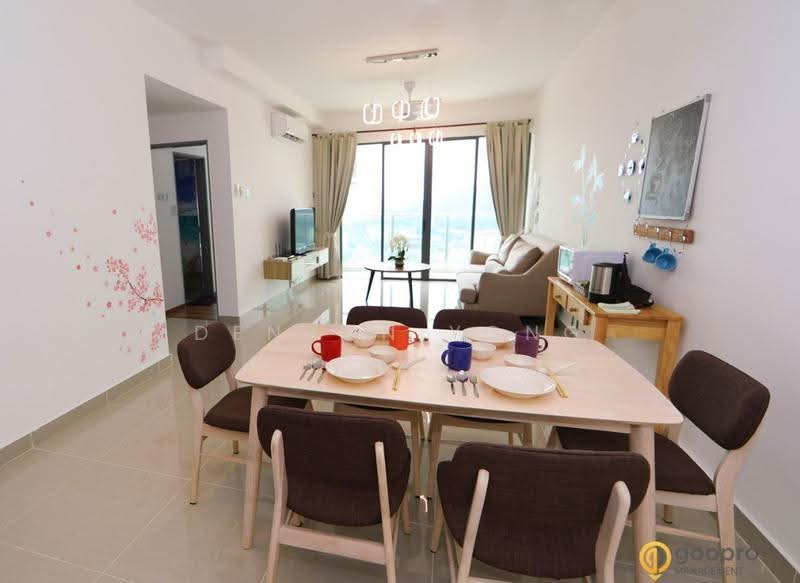 Service Residence for Rent at Amerin Residence - Denson Yong - Living Room - PropertyGuru.com.my