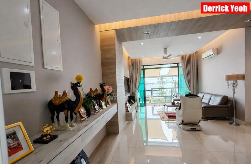Condominium for Sale at The LIGHT COLLECTION II - Derrick Yeoh - Living Room - PropertyGuru.com.my