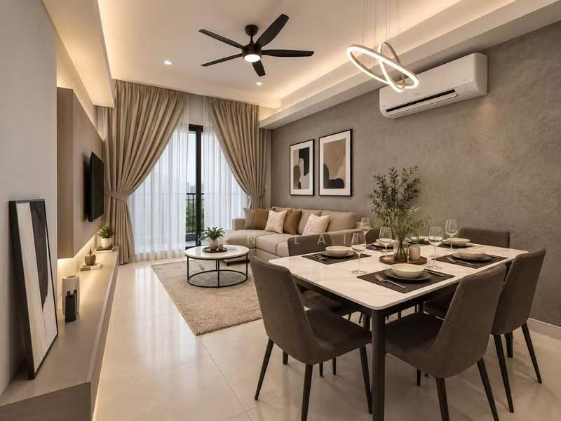 Service Residence for Sale at The Sentral Suites - Ken Lai - Living Room - PropertyGuru.com.my