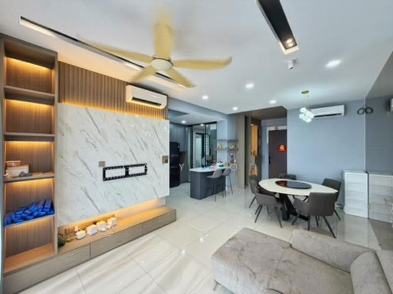 Kondominium untuk Disewa di Setia Sky Vista - Gary Goh - Living Room - PropertyGuru.com.my