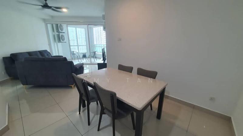 Kondominium untuk Dijual di Mansion One - Amy Tan - Living Room - PropertyGuru.com.my