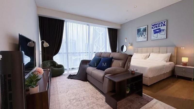 Kediaman Servis untuk Disewa di SO Sofitel Kuala Lumpur Residences - Siet Lim Teh - Living Room - PropertyGuru.com.my
