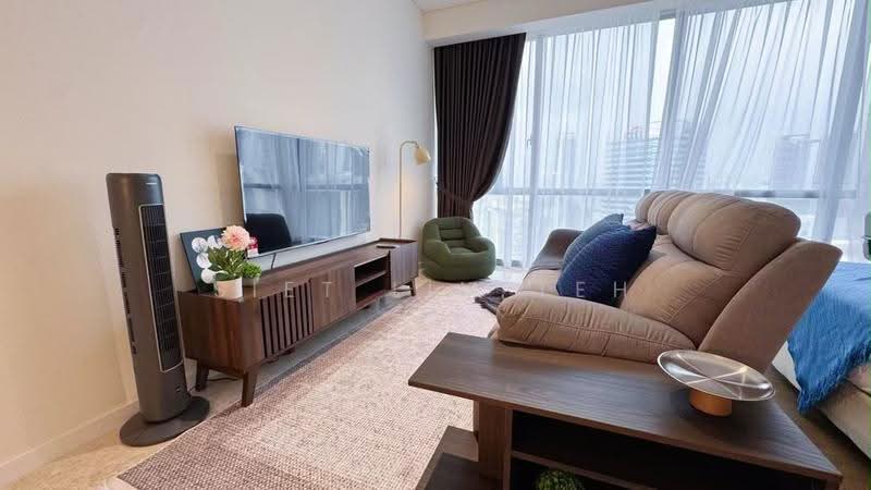 Kediaman Servis untuk Disewa di SO Sofitel Kuala Lumpur Residences - Siet Lim Teh - Living Room - PropertyGuru.com.my