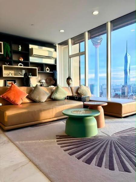 Service Residence for Sale at The Face Suites (Platinum Suites) - Zhi Hong Loh - Living Room - PropertyGuru.com.my